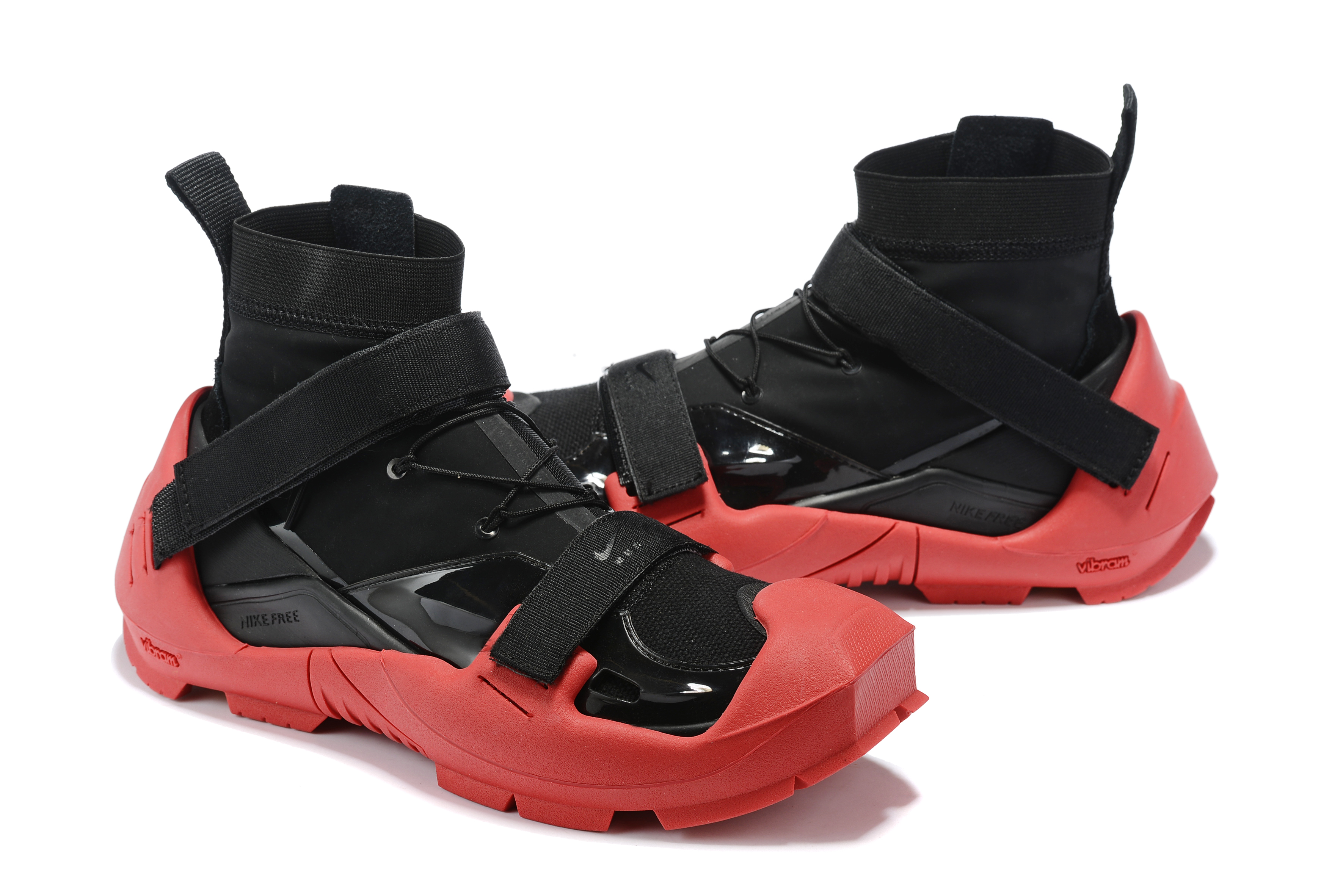 Nike Free Trainer 3.0 x MMW Black Red Shoes
